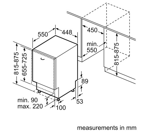 Встраиваемая посудомоечная машина Siemens SR65ZX10MK