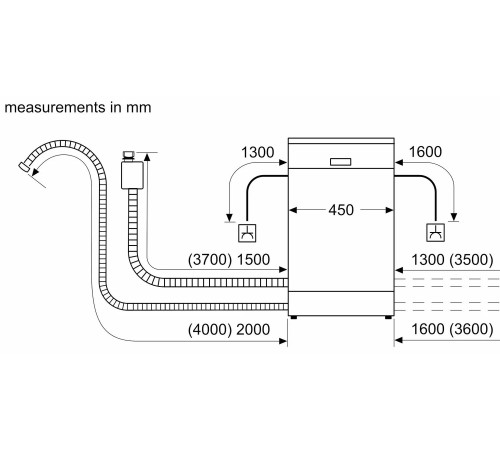 Посудомоечная машина Bosch SRS2IKW04K