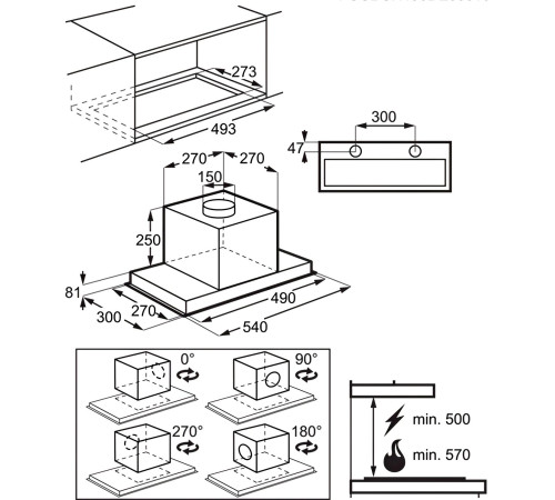 Вытяжка Electrolux LFG716X