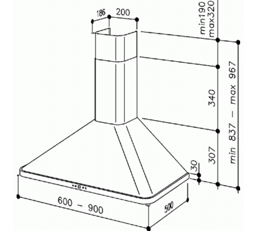 Вытяжка Kaiser A9315EmEco купольная