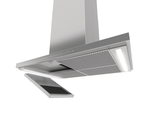 Встроенная настенная каменная вытяжка Gorenje WHI649EXBG