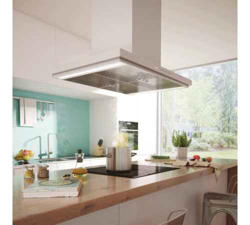 Встроенная настенная каменная вытяжка Gorenje WHI649EXBG