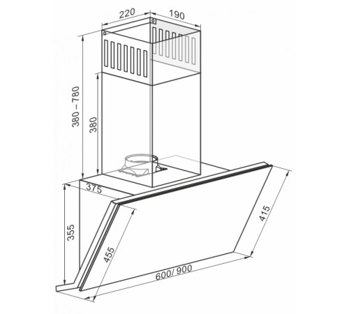 Вытяжка Kaiser AT6430FEco
