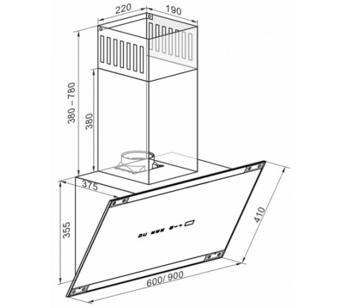 Витяжка Kaiser AT9445ADECO