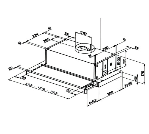 Витяжка Franke FTC 512 XS V2