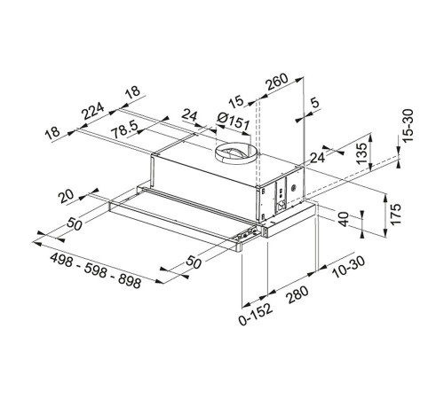 Вытяжка Franke Flexa FTC 532L WH (315.0547.795)