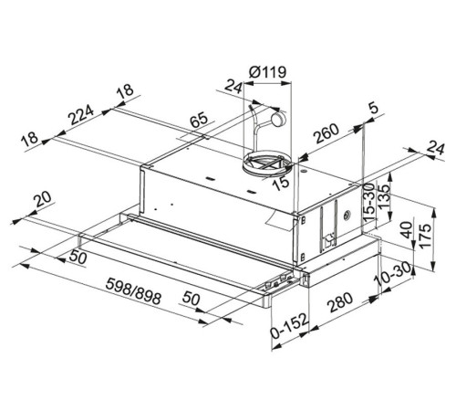 Вытяжка Franke Flexa FTC 612 XS