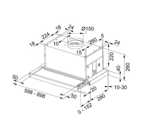 Витяжка Franke FTC 626 XS V2 (110.0275.345)