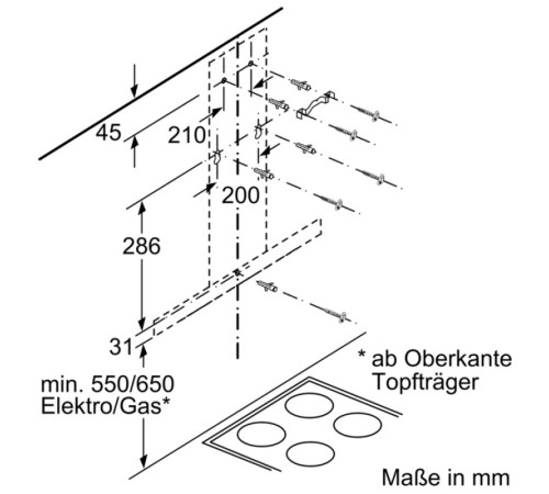 Вытяжка Bosch DWB66DM50