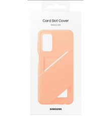 Чехол Samsung Card Slot Cover для смартфону Galaxy A23 (A235) Peach