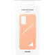 Чехол Samsung Card Slot Cover для смартфону Galaxy A23 (A235) Peach