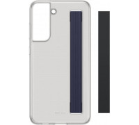 Чехол Samsung Clear Strap Cover для смартфону Galaxy S21 FE (G990) Dark Gray