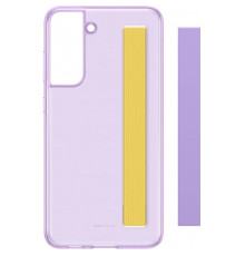 Чехол Samsung Clear Strap Cover для смартфону Galaxy S21 FE (G990) Lavender