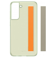 Чехол Samsung Clear Strap Cover для смартфону Galaxy S21 FE (G990) Olive Green