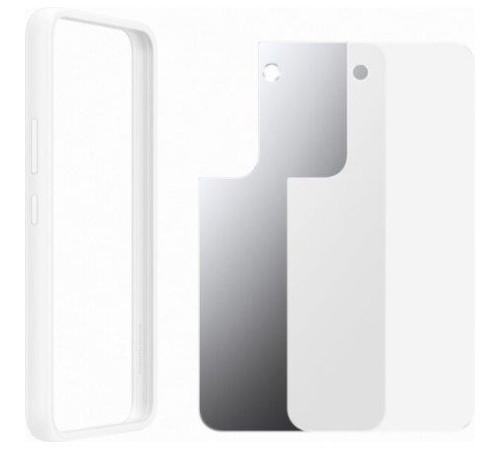 Чехол Samsung Frame Cover для смартфону Galaxy S22 (S901) White