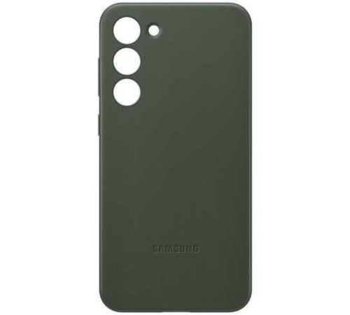 Чехол Samsung Leather Case для смартфона Galaxy S23+ (S916) Green