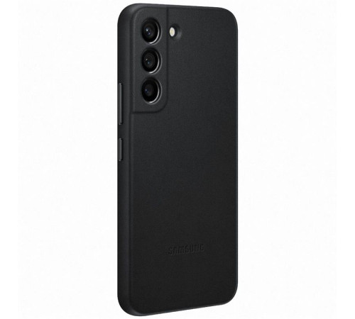 Чехол Samsung Leather Cover для смартфону Galaxy S22 (S901) Black