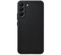Чехол Samsung Leather Cover для смартфону Galaxy S22+ (S906) Black