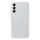 Чехол Samsung Leather Cover для смартфону Galaxy S22+ (S906) Light Gray