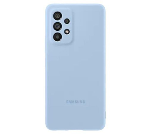 Чехол Samsung Silicone Cover для смартфону Galaxy A53 (A536) Artic Blue