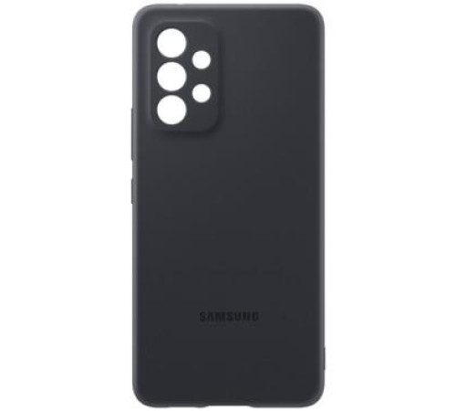 Чехол Samsung Silicone Cover для смартфону Galaxy A53 (A536) Black