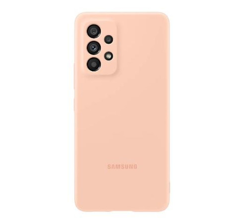 Чехол Samsung Silicone Cover для смартфону Galaxy A53 (A536) Peach