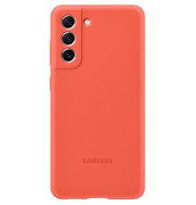 Чехол Samsung Silicone Cover для смартфону Galaxy S21 FE (G990) Coral