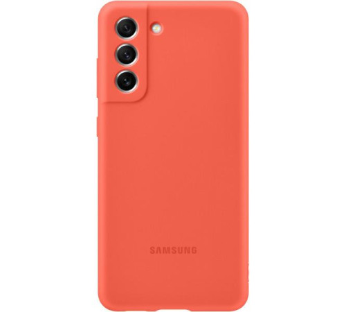 Чехол Samsung Silicone Cover для смартфону Galaxy S21 FE (G990) Coral