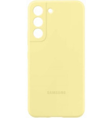 Чехол Samsung Silicone Cover для смартфону Galaxy S22 (S901) Butter Yellow