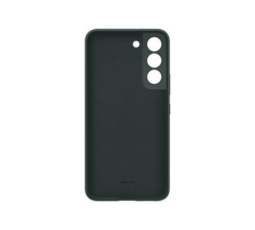 Чехол Samsung Silicone Cover для смартфону Galaxy S22 (S901) Forest Green
