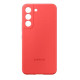 Чехол Samsung Silicone Cover для смартфону Galaxy S22 (S901) Glow Red