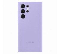 Чехол Samsung Silicone Cover для смартфону Galaxy S22 Ultra (S908) Fresh Lavender