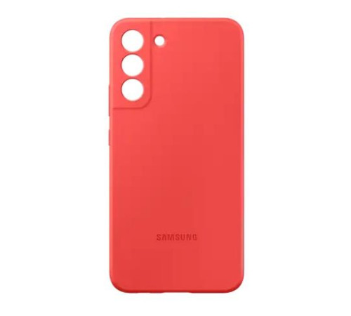 Чехол Samsung Silicone Cover для смартфону Galaxy S22+ (S906) Glow Red