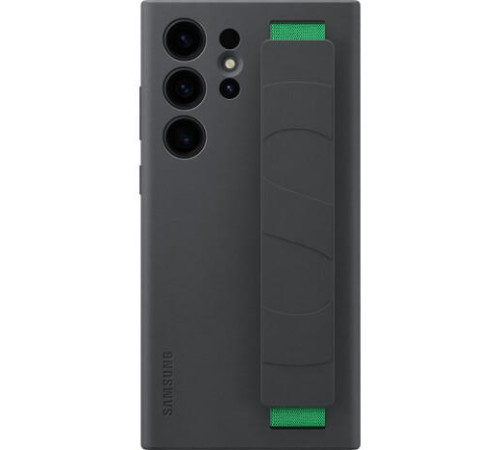 Чехол Samsung Silicone Grip Case для смартфона Galaxy S23 Ultra (S918) Black