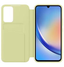 Чехол Samsung Smart View Wallet Case для смартфона Galaxy A34 (A346) Lime
