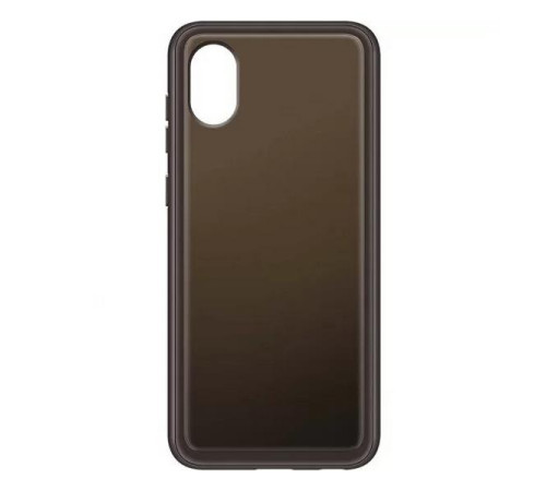 Чехол Samsung Soft Clear Cover для смартфону Galaxy A03 Core (A032) Black