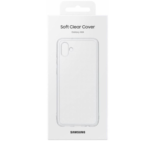 Чохол Samsung Soft Clear Cover для смартфону Galaxy A04 (A045) Transparent