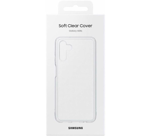Чехол Samsung Soft Clear Cover для смартфону Galaxy A04s (A047) Transparent