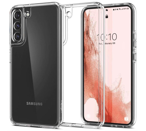 Чехол Spigen для Samsung Galaxy S22 Ultra Hybrid, Crystal Clear
