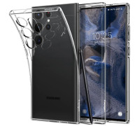 Чохол Spigen для Samsung Galaxy S23 Ultra Crystal Flex, Crystal Clear