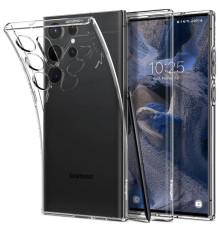 Чехол Spigen для Samsung Galaxy S23 Ultra Crystal Flex, Crystal Clear