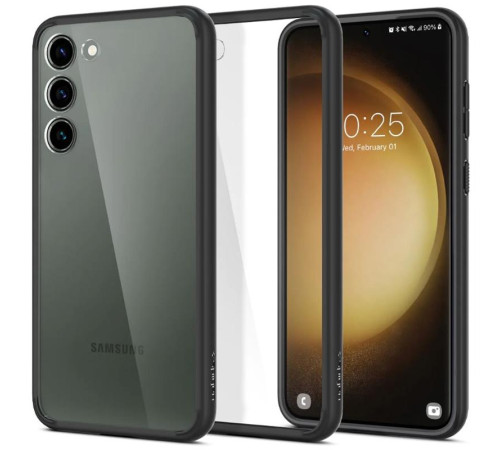 Чехол Spigen для Samsung Galaxy S23 Ultra Hybrid, Matte Black
