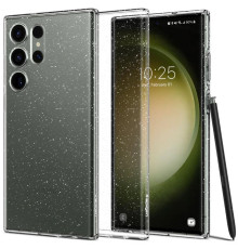 Чехол Spigen для Samsung Galaxy S23 Ultra Liquid Crystal Glitter, Crystal Quartz