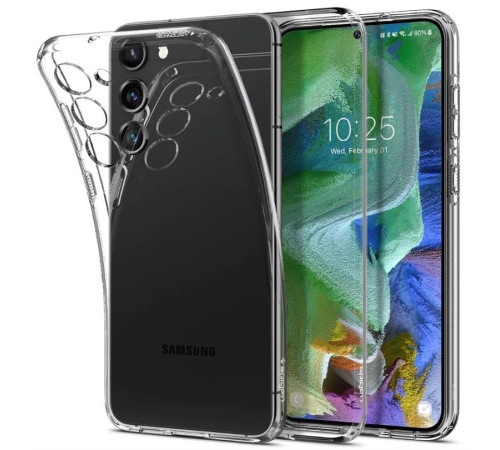 Чехол Spigen для Samsung Galaxy S23+ Liquid Crystal, Crystal Clear