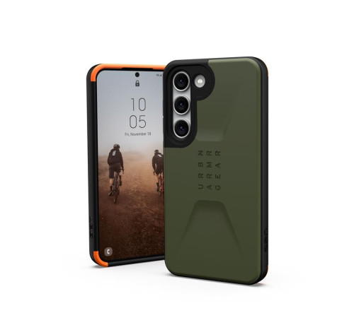 Чехол UAG для Samsung Galaxy S23 Civilian, Olive Drab