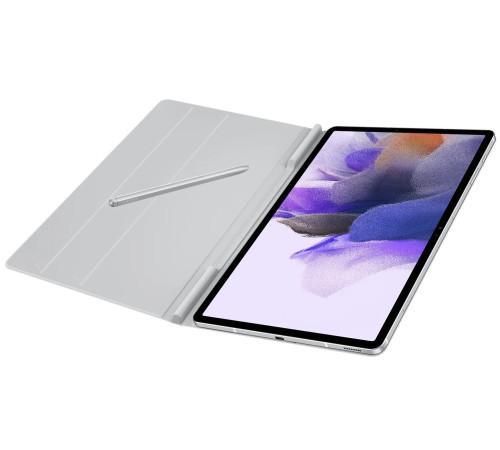 Чехол Samsung Book Cover для планшету Galaxy Tab S7 FE / S7+ (T735/975) Light Gray