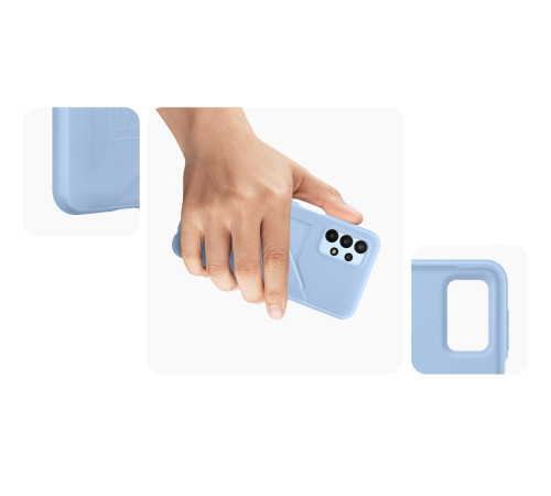 Чехол Samsung Card Slot Cover для смартфону Galaxy A23 (A235) Peach