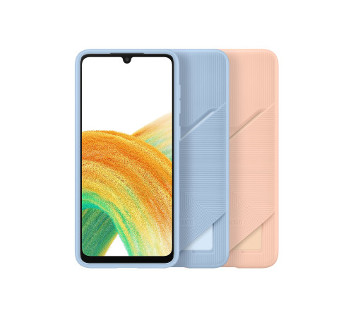 Чехол Samsung Card Slot Cover для смартфону Galaxy A33 (A336) Peach
