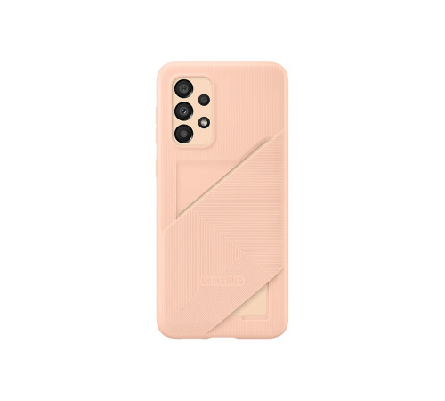 Чехол Samsung Card Slot Cover для смартфону Galaxy A33 (A336) Peach