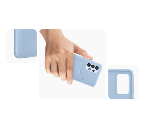 Чехол Samsung Card Slot Cover для смартфону Galaxy A33 (A336) Peach